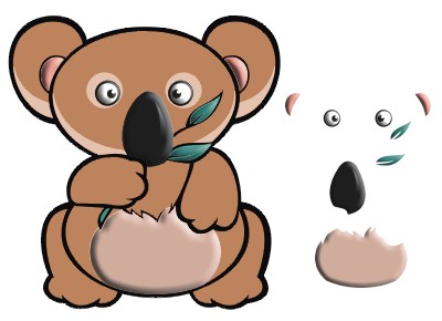 I-006 - Adesivo Decorativo com Apliques Resinados