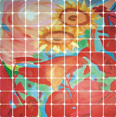 T-007 - Tapete estilo Mosaico Resinado