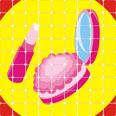T-019 - Tapete estilo Mosaico Resinado