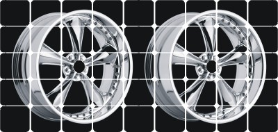 T-024 - Tapete estilo Mosaico Resinado